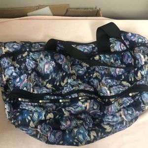 LeSportsac floral travel bag
